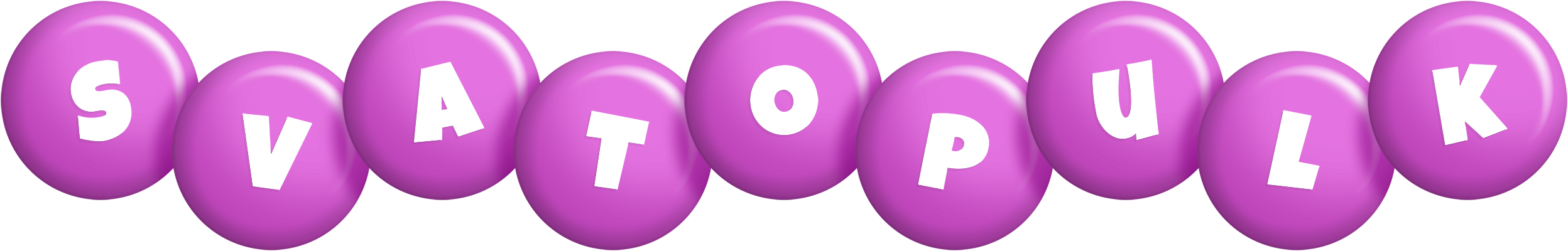 Svatopulk candy-purple logo
