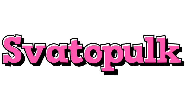 Svatopulk girlish logo