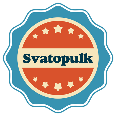 Svatopulk labels logo