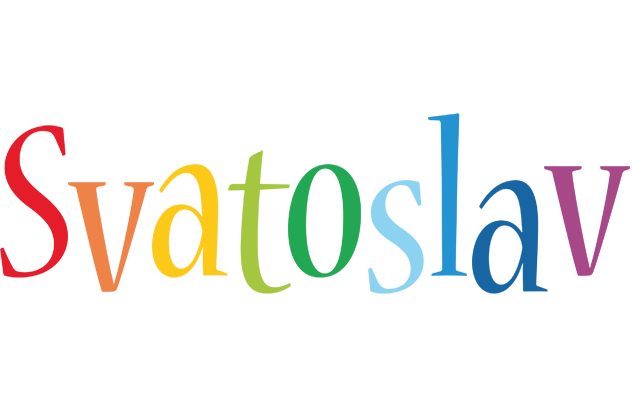 Svatoslav birthday logo