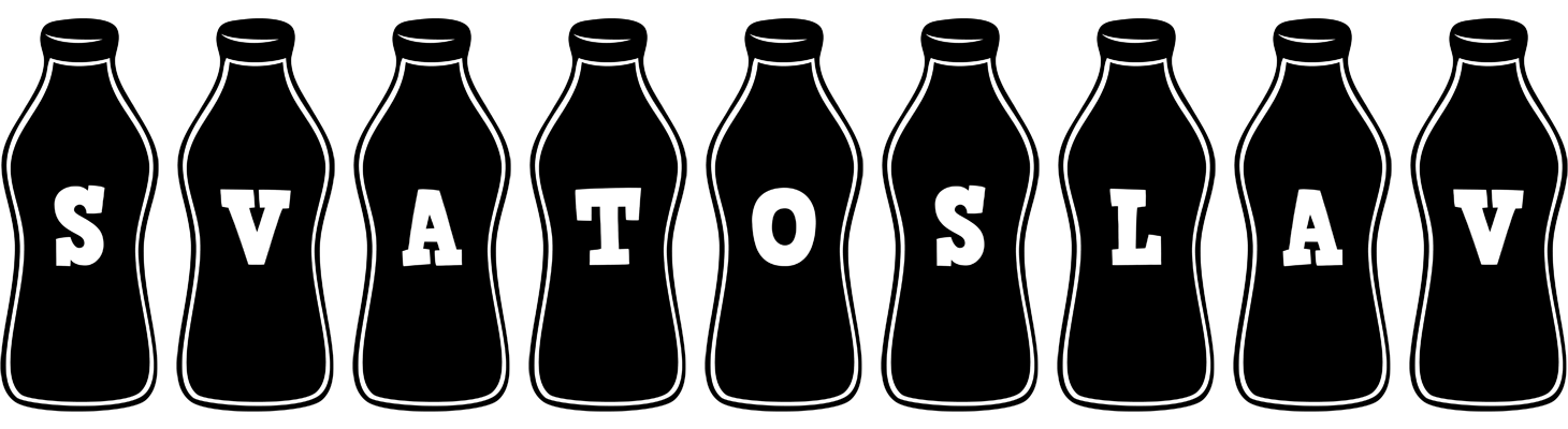 Svatoslav bottle logo