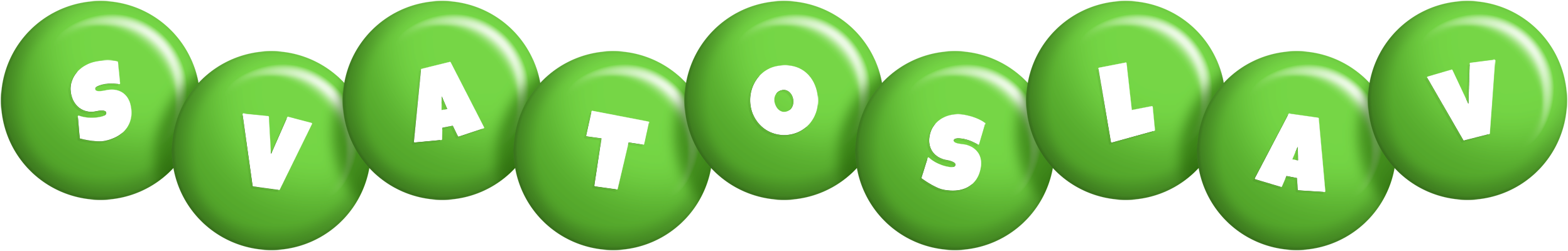 Svatoslav candy-green logo