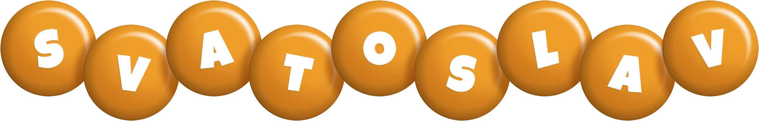 Svatoslav candy-orange logo