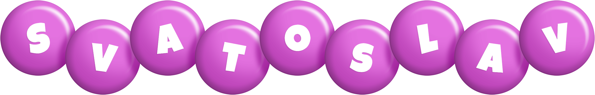 Svatoslav candy-purple logo