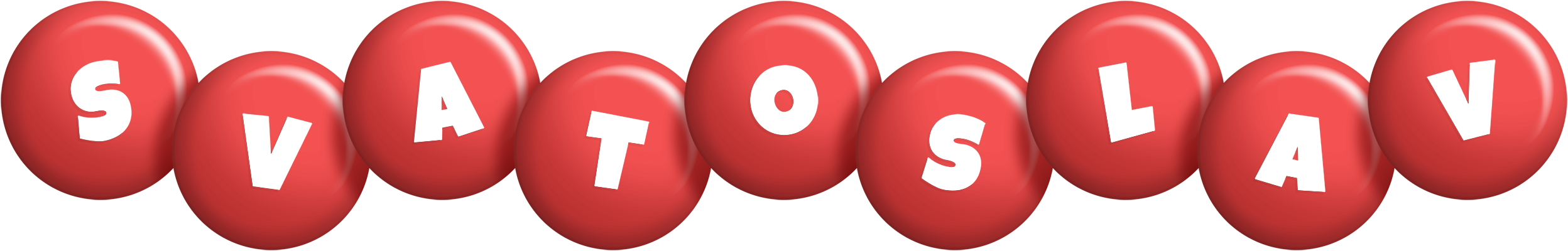 Svatoslav candy-red logo