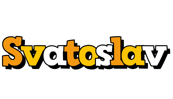 Svatoslav cartoon logo