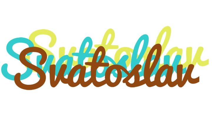 Svatoslav cupcake logo
