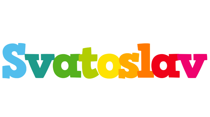 Svatoslav rainbows logo