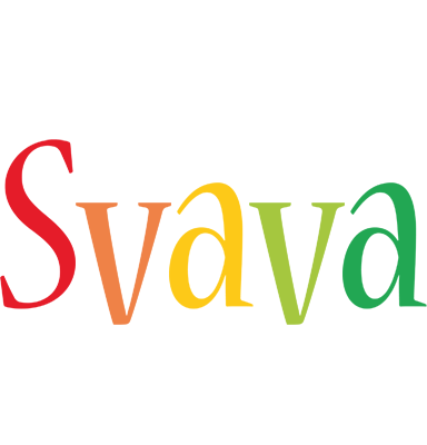 Svava birthday logo