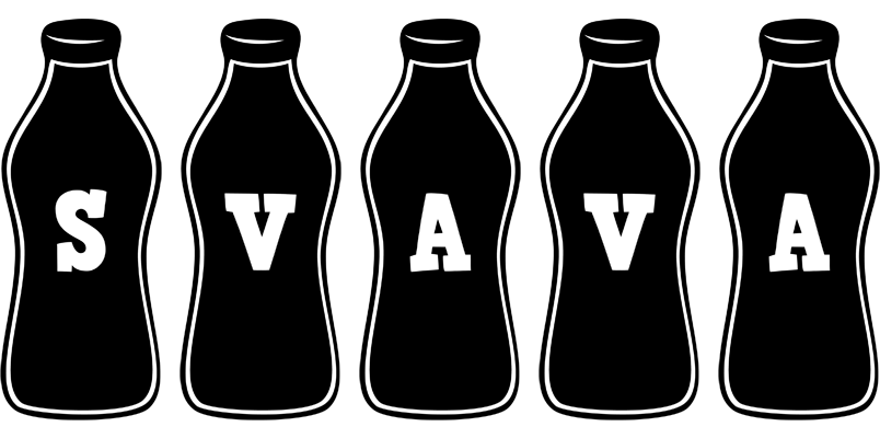Svava bottle logo