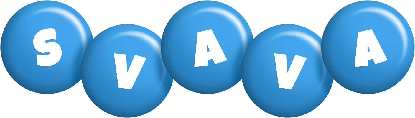 Svava candy-blue logo