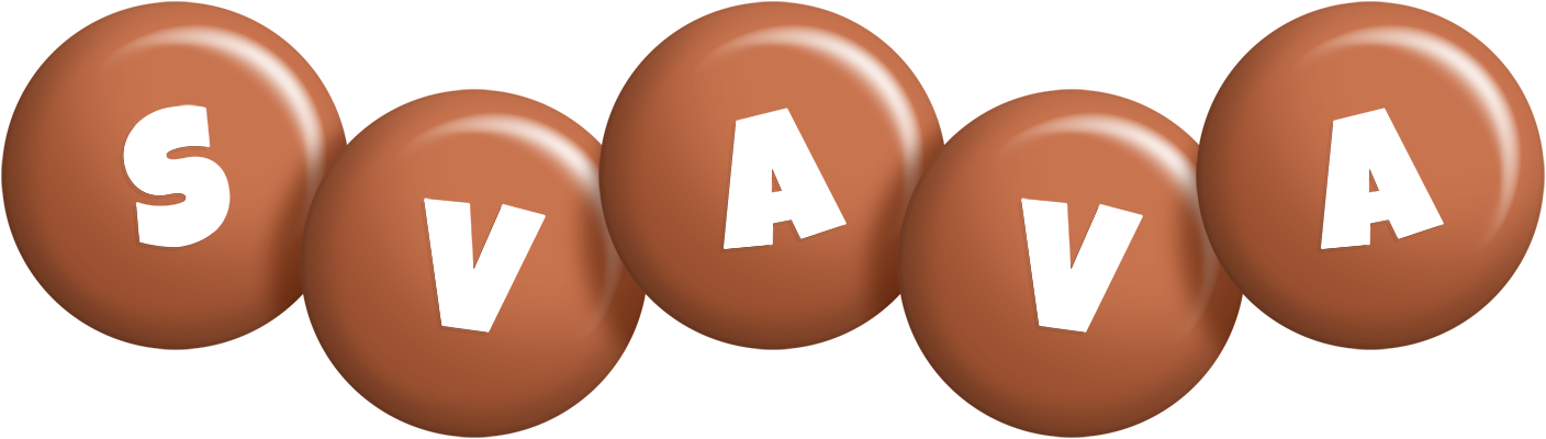 Svava candy-brown logo