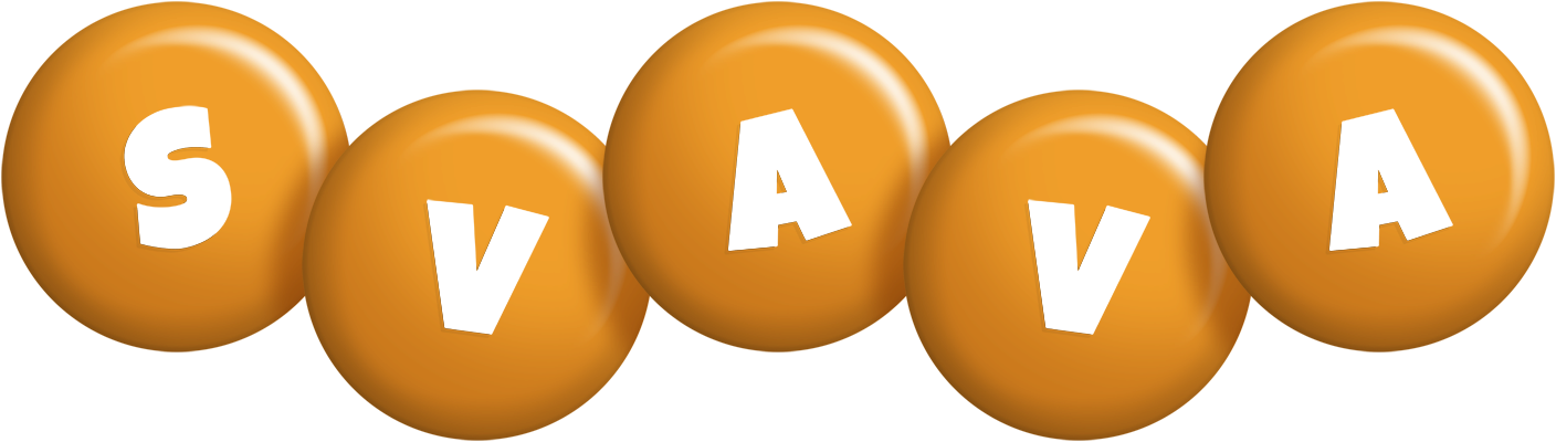 Svava candy-orange logo