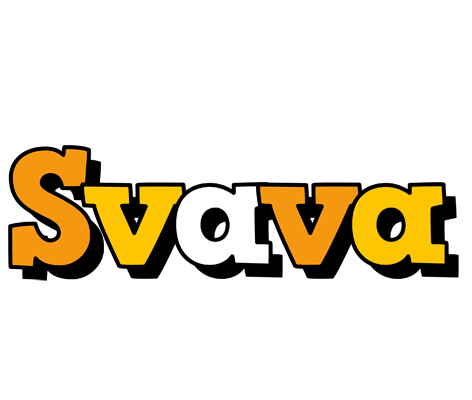 Svava cartoon logo