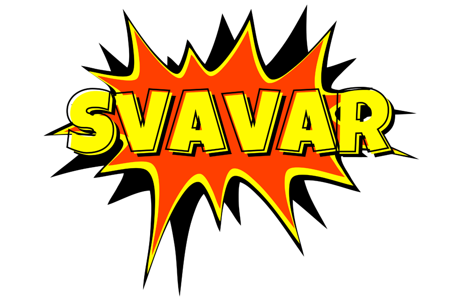 Svavar bazinga logo