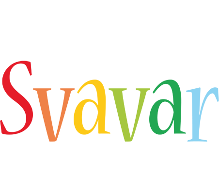 Svavar birthday logo
