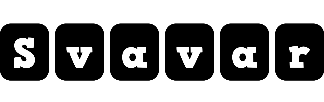 Svavar box logo