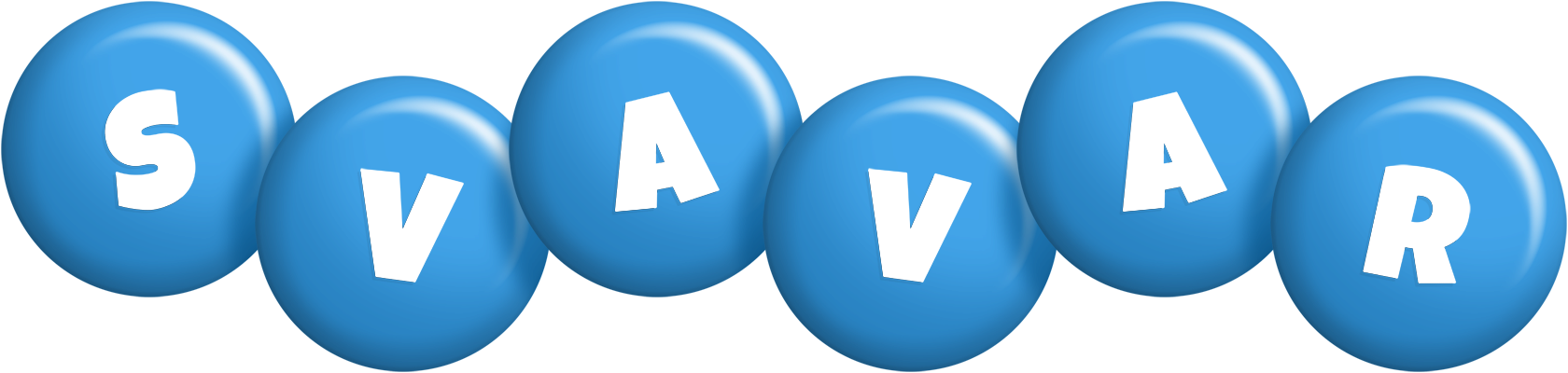 Svavar candy-blue logo