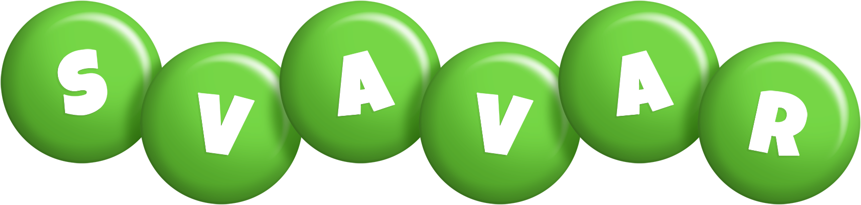 Svavar candy-green logo