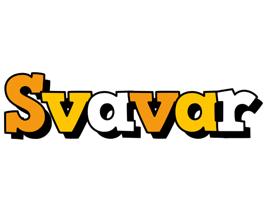 Svavar cartoon logo