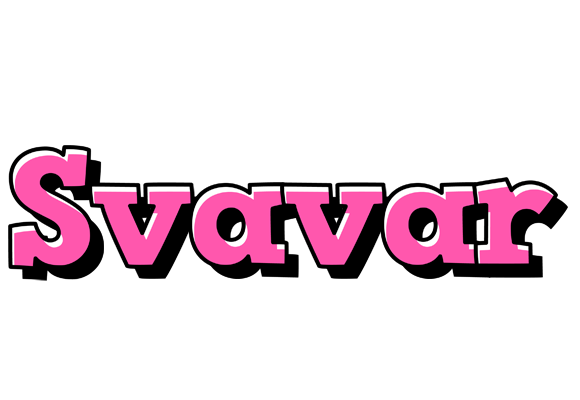 Svavar girlish logo