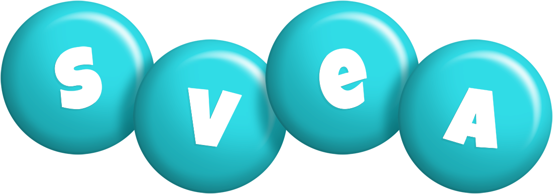 Svea candy-azur logo