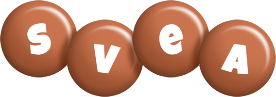 Svea candy-brown logo