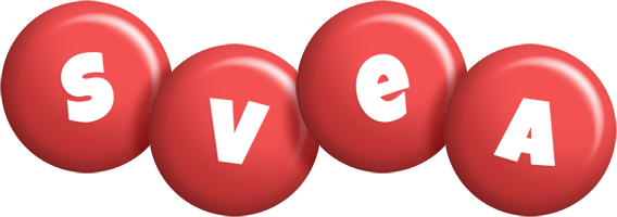 Svea candy-red logo