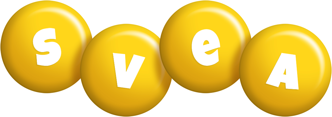 Svea candy-yellow logo