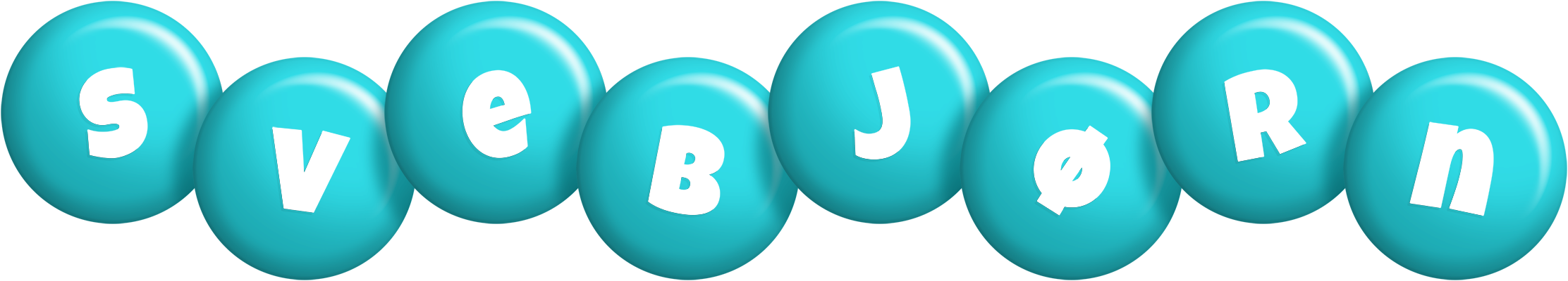 Svebjørn candy-azur logo