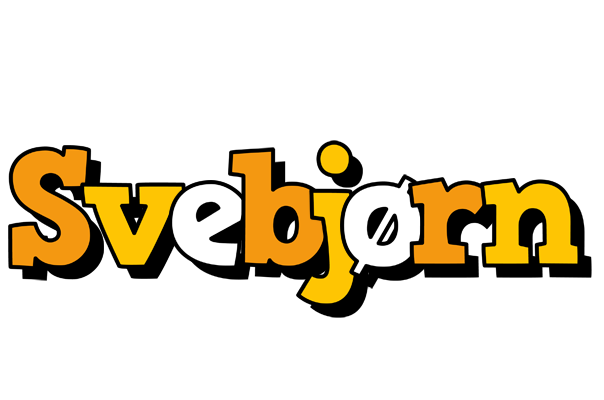 Svebjørn cartoon logo