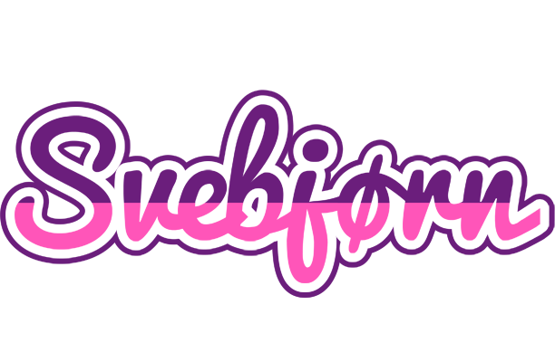 Svebjørn cheerful logo