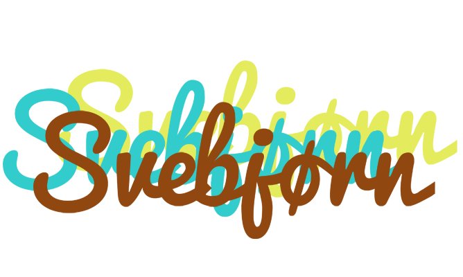 Svebjørn cupcake logo