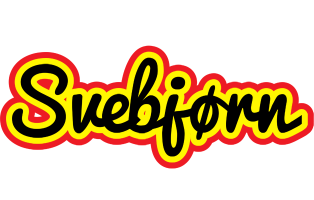 Svebjørn flaming logo