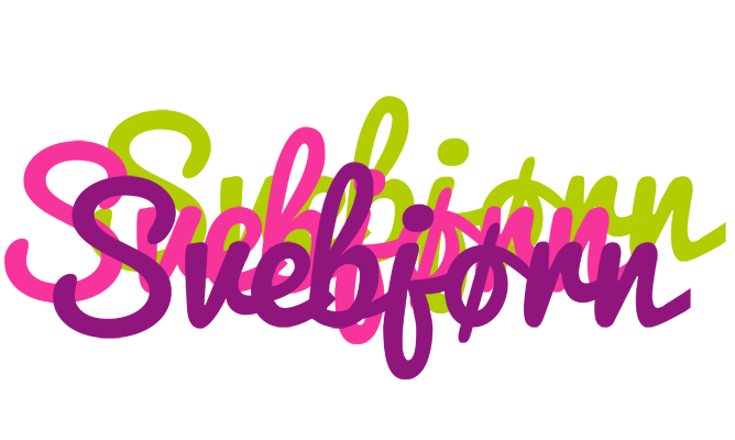 Svebjørn flowers logo