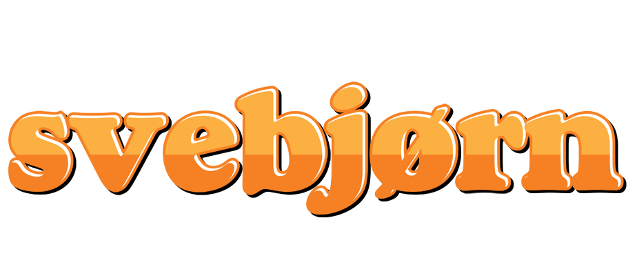 Svebjørn orange logo