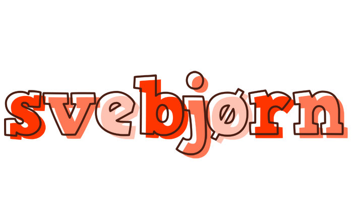 Svebjørn paint logo