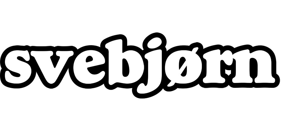 Svebjørn panda logo