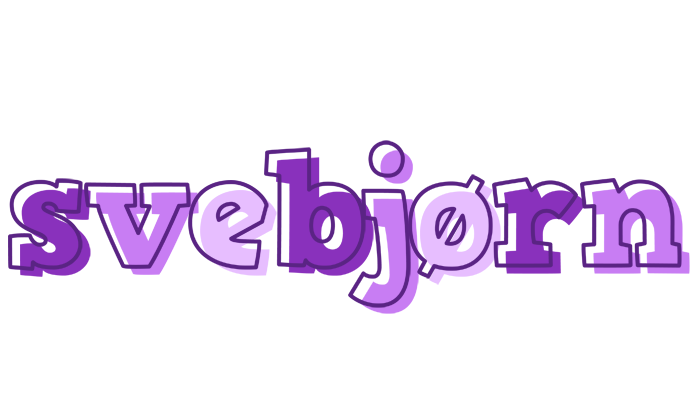 Svebjørn sensual logo