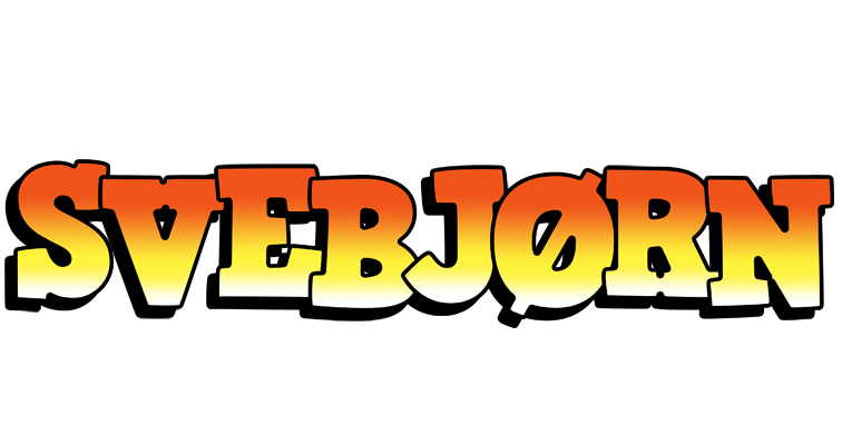 Svebjørn sunset logo