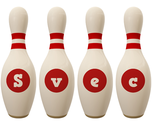 Svec bowling-pin logo