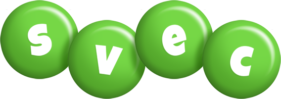 Svec candy-green logo