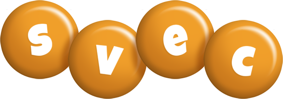 Svec candy-orange logo