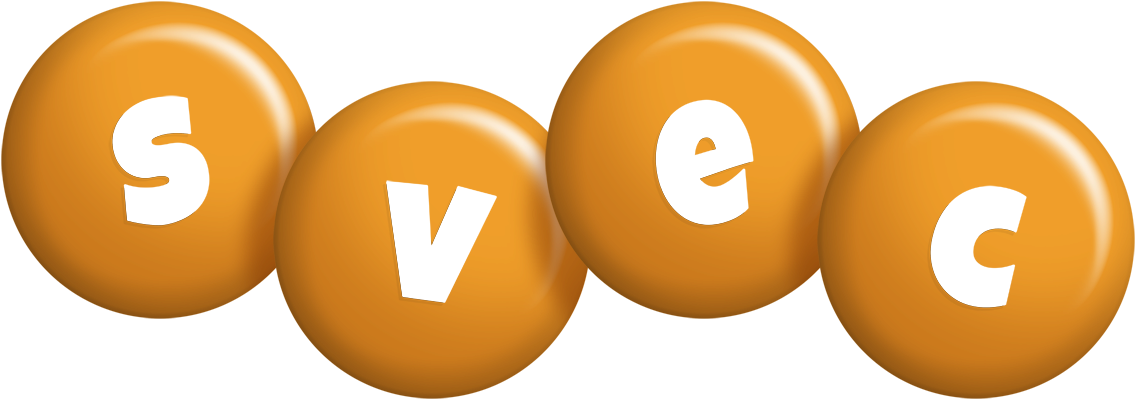 Svec candy-orange logo