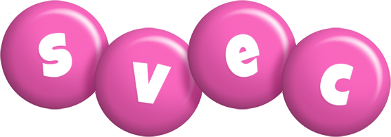 Svec candy-pink logo