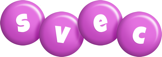 Svec candy-purple logo