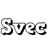 Svec snowing logo