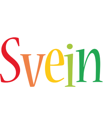 Svein birthday logo