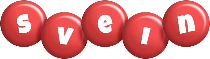 Svein candy-red logo