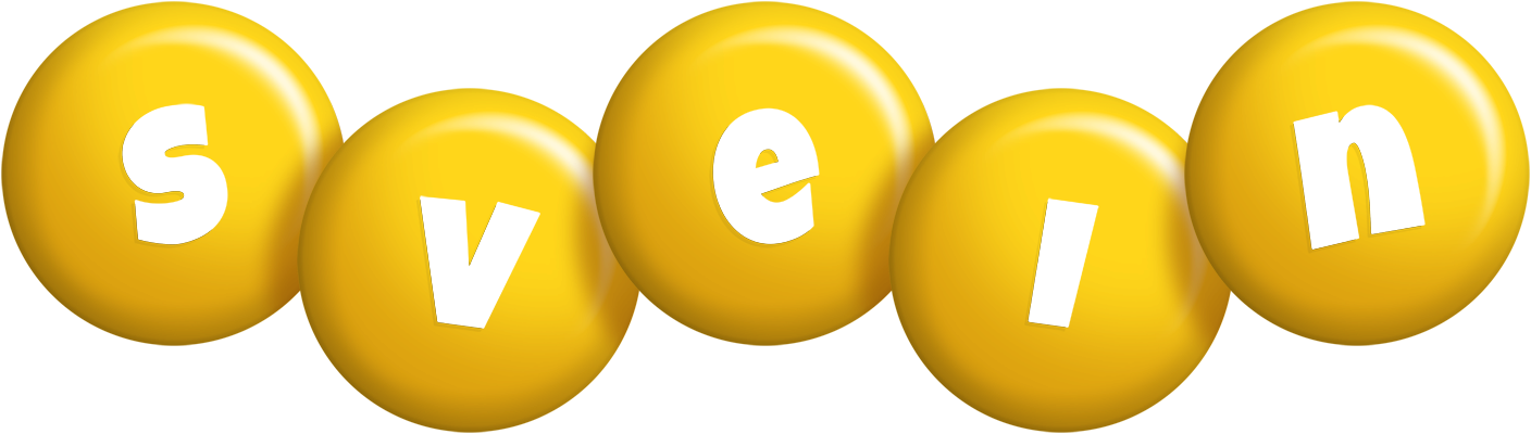 Svein candy-yellow logo